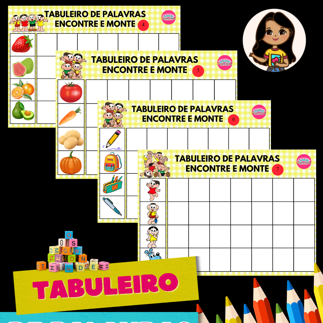 TABULEIRO DE PALAVRAS