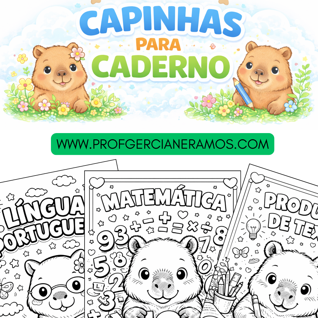 CAPINHAS PARA CADERNOS