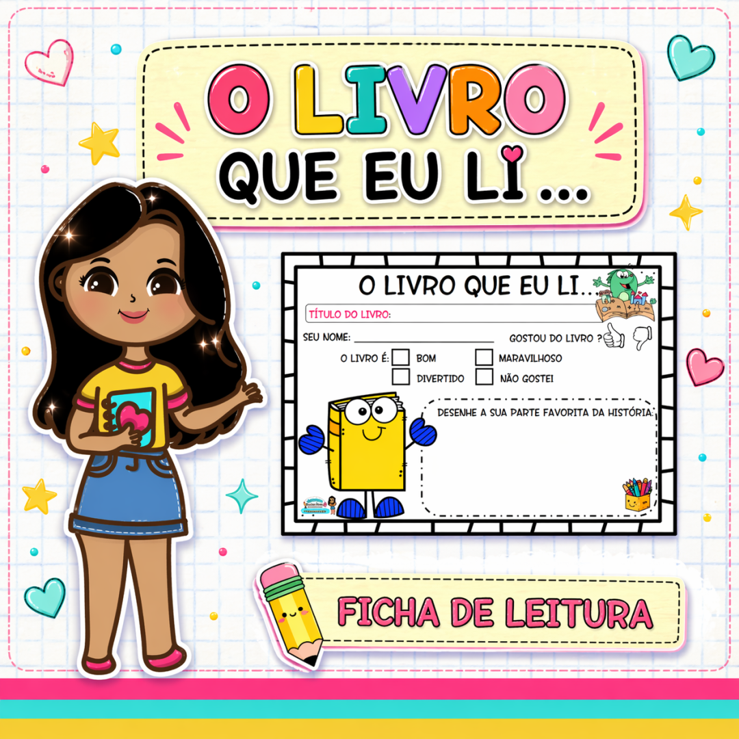 FICHA DE LEITURA - O LIVRO QUE EU LI...