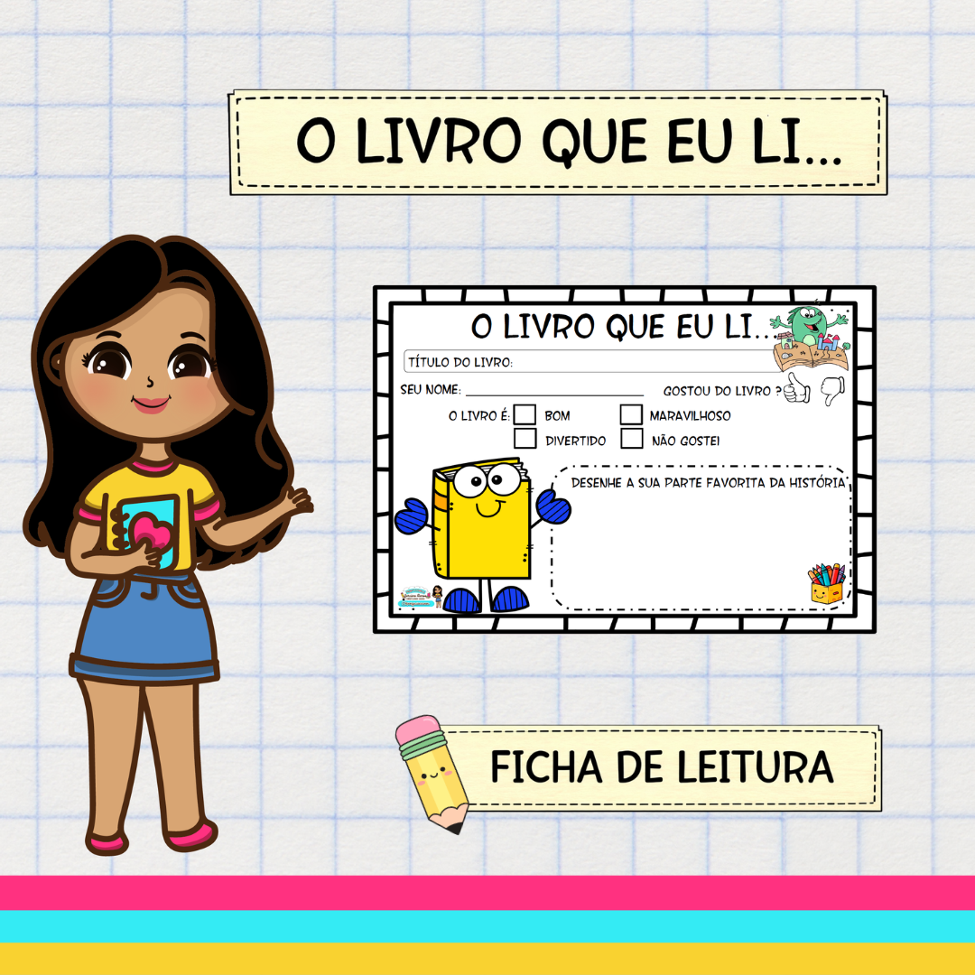 FICHA DE LEITURA - O LIVRO QUE EU LI...