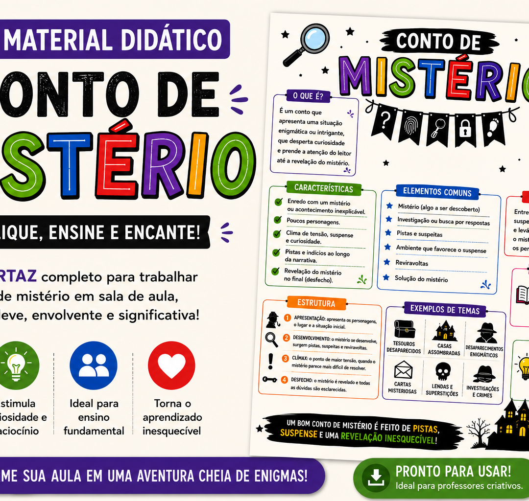 CARTAZ - CONTO DE MISTÉRIO