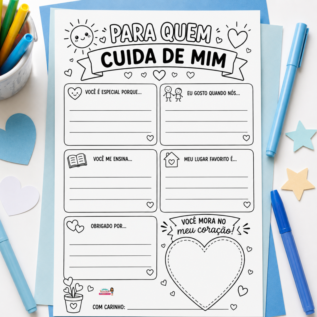 PARA QUEM CUIDA DE MIM ♥